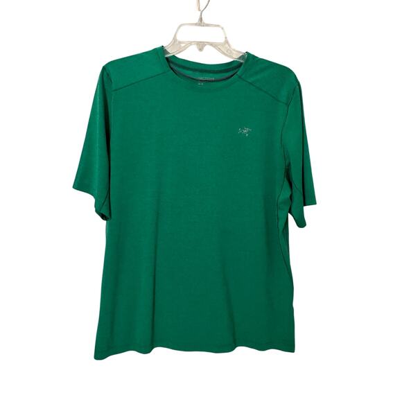 Arc'Teryx Mens Performance Athletic T-Shirt Short Sleeves Green Size Medium - Picture 1 of 7